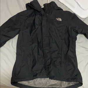 North Face rain coat